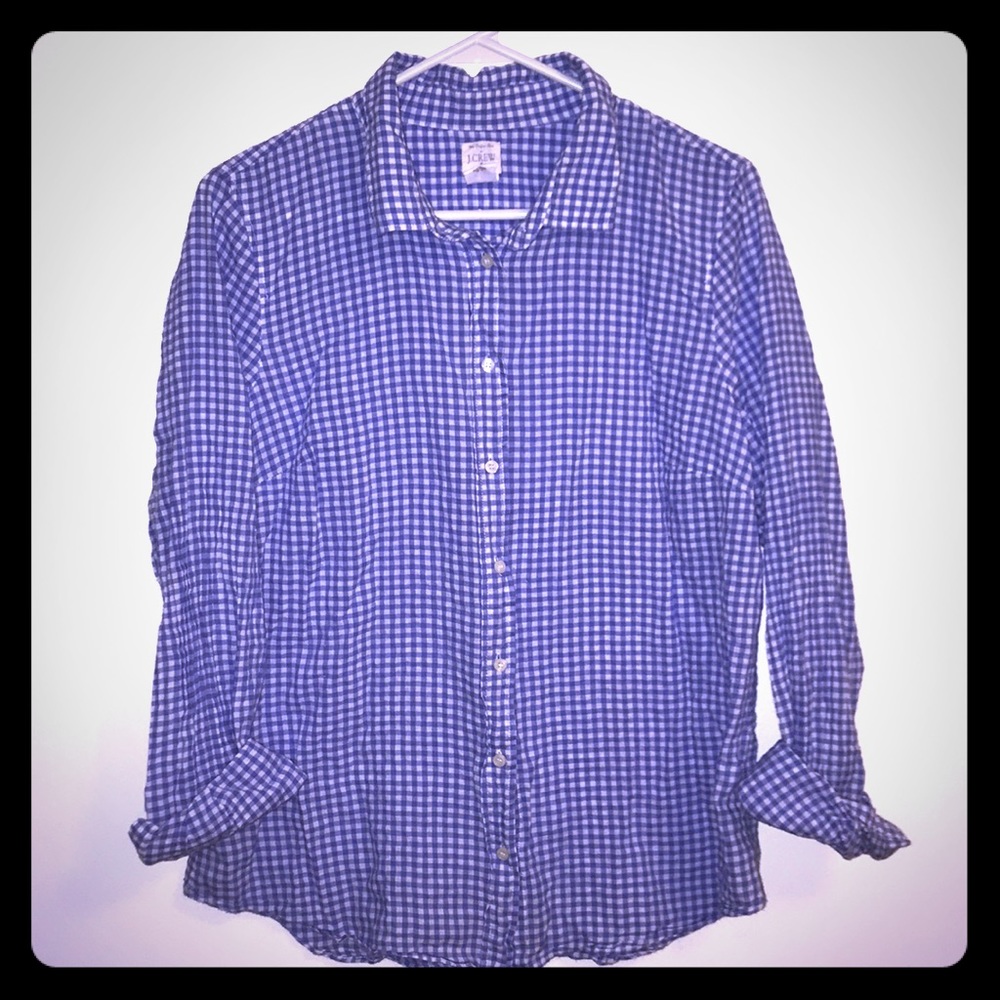J. Crew Long Sleeve Button Down Shirt